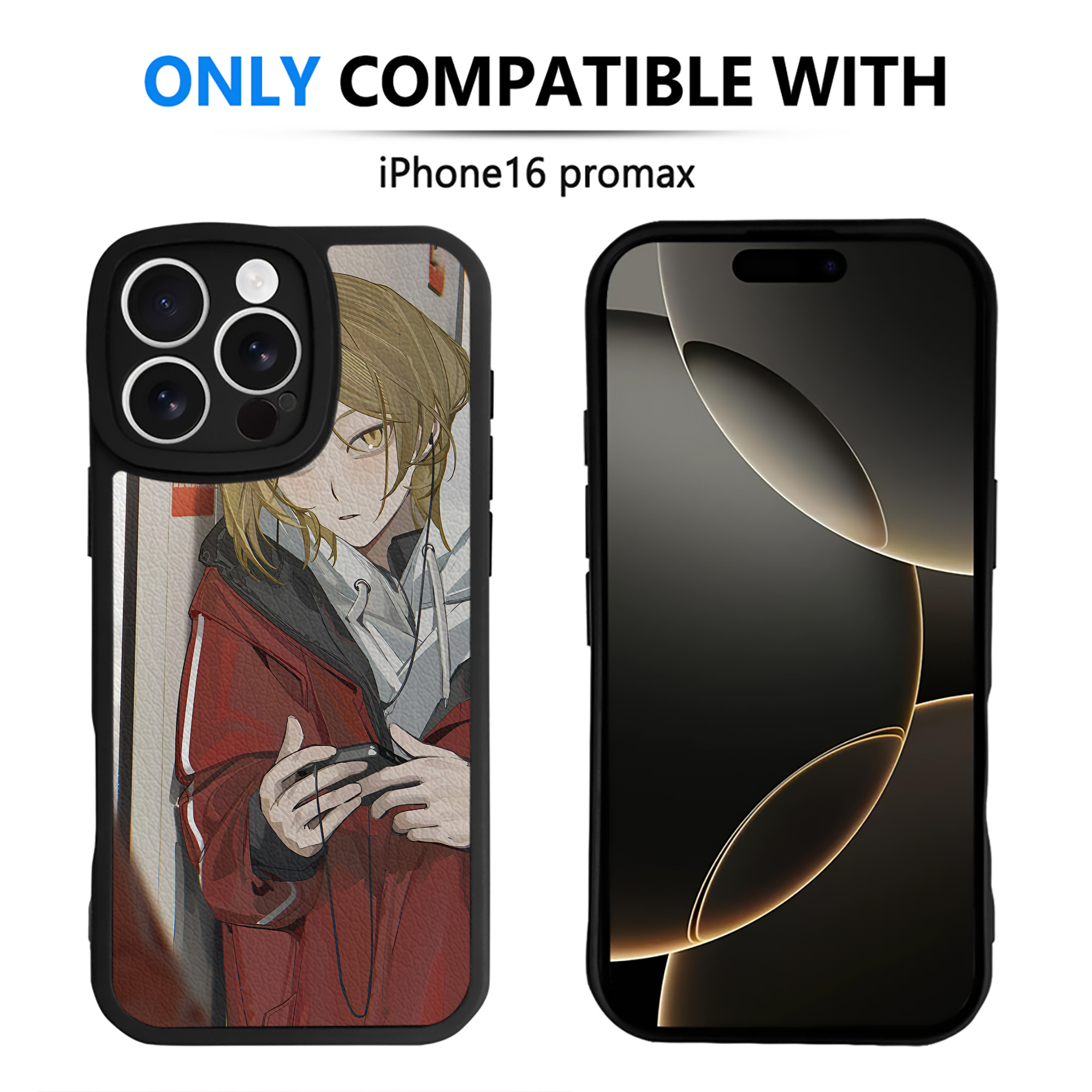 （画像用） ハイキュー!! Haikyu!! 【iPhone 16シリーズ対応】シリコンスマホケース（レザー調） 材質：シリコン